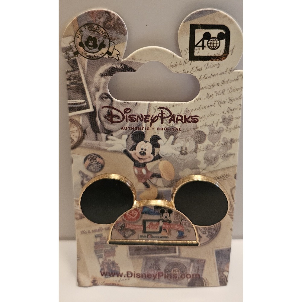 Disney -Mickey Celebrating 40 Years of Magic Ear Hat WDW  Pin